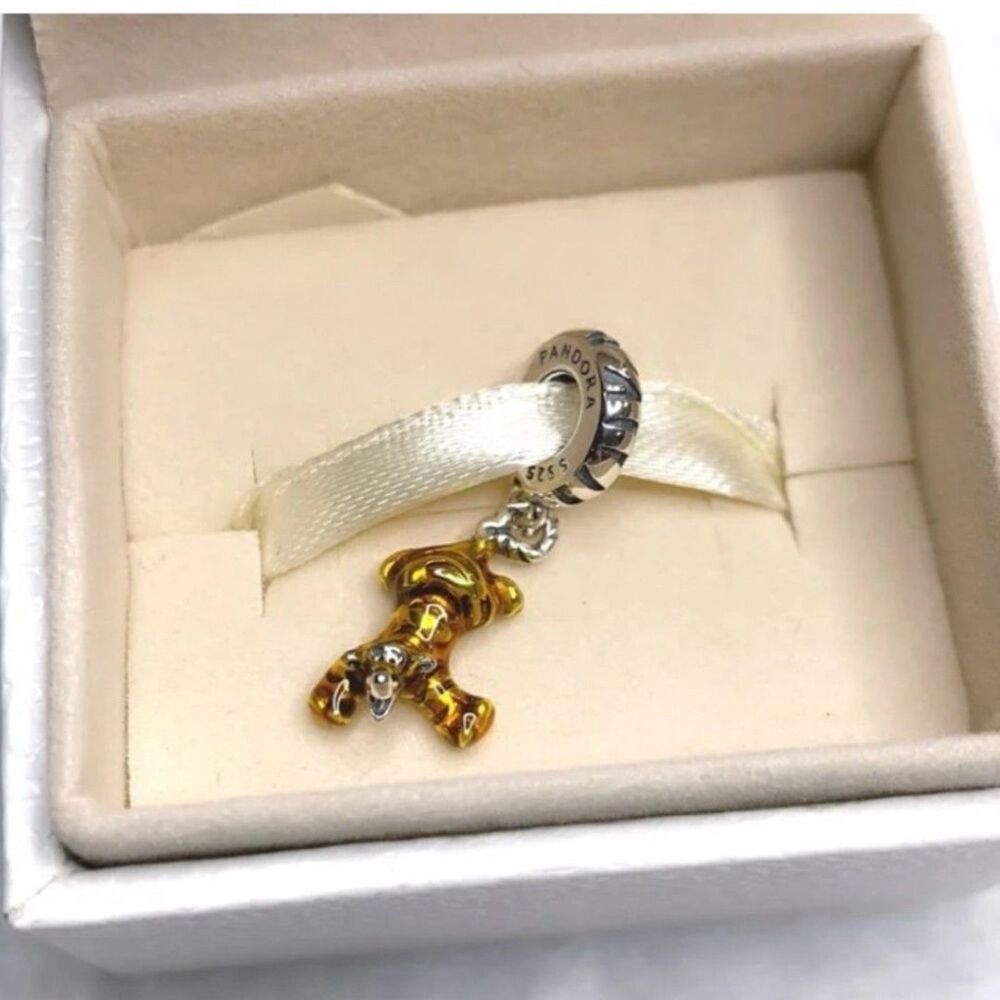 Pandora x Disney Winnie the Pooh Tigger Dangle Charm 792213CO1 - Picture 3 of 12